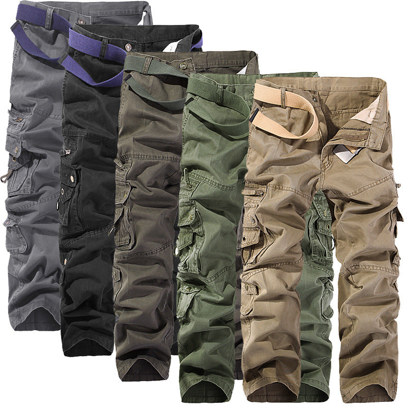 Herren Cargo-Hose mit mehreren praktischen Taschen und verstellbarem Gurt Echoarchiv