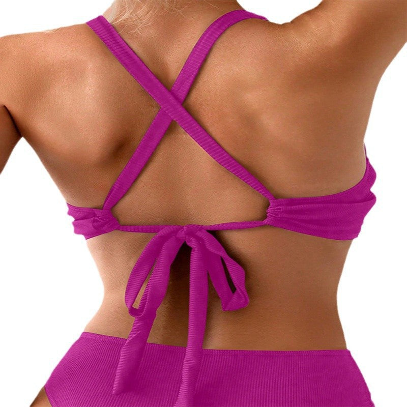 Damen Crop-Top Bikinioberteil Echo Archiv
