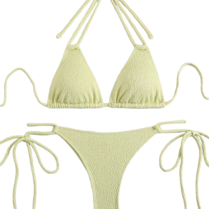 Damen Bikini-Set mit verspielt gebundenen Trägern Echo Archiv