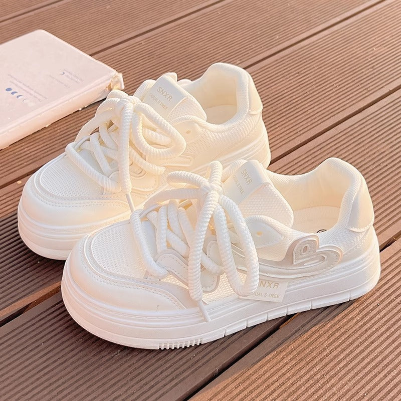 Damen Luftpump-Sneaker mit dämpfender Sohle und atmungsaktivem Obermaterial Echo Archiv