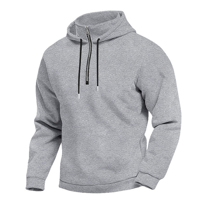 Herren Kapuzenpullover mit modernem Reißverschluss und atmungsaktiver Stoffqualität Echoarchiv