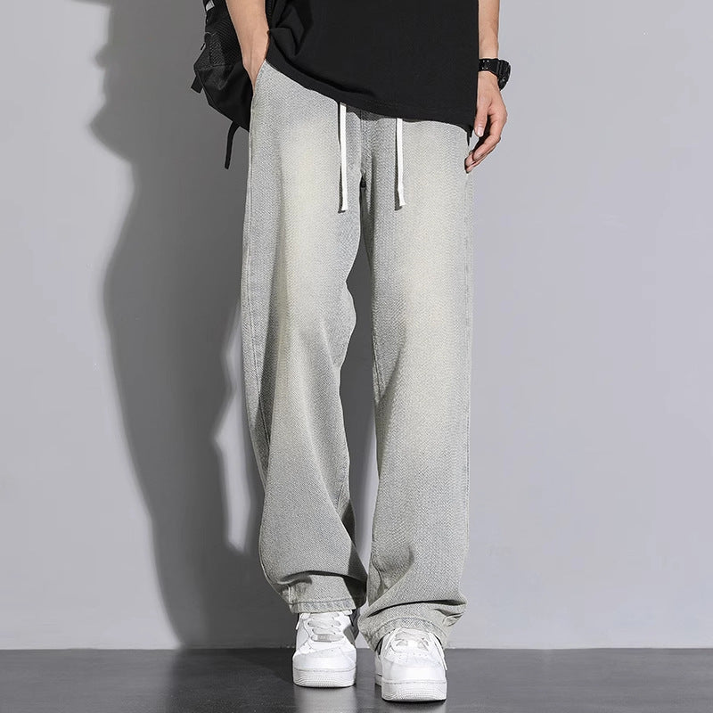 Herren Lässige Relaxed Fit Jeans Echoarchiv