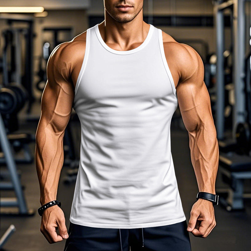 Herren atmungsaktives Fitness Tanktop mit Racerback-Schnitt Echoarchiv