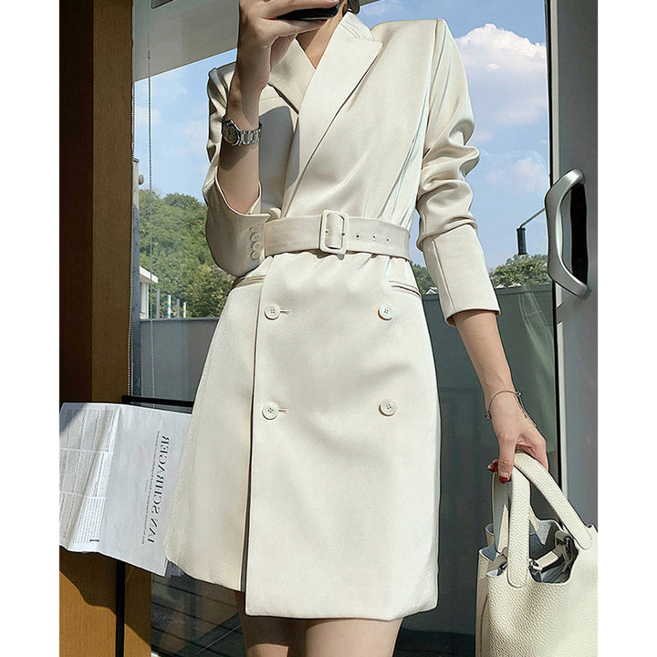 Damen Eleganter Blazer-Rock-Kleid Echoarchiv