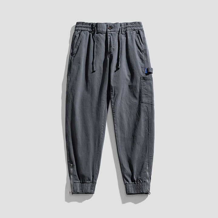 Herren Cargo-Jogginghose im Utility-Look mit elastischem Tunnelzugbund und verstärkten Pattentaschen Echo Archiv