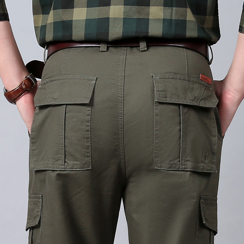 Herren Cargohose mit mehrfachen Klappentaschen und robustem Baumwollmix Echoarchiv