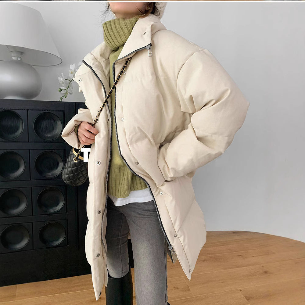 Damen Modische Steppjacke mit hohem Kragen Echoarchiv 1789268422