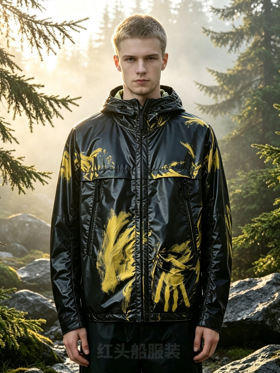 Herren Wasserdichte Outdoorjacke – Taviero