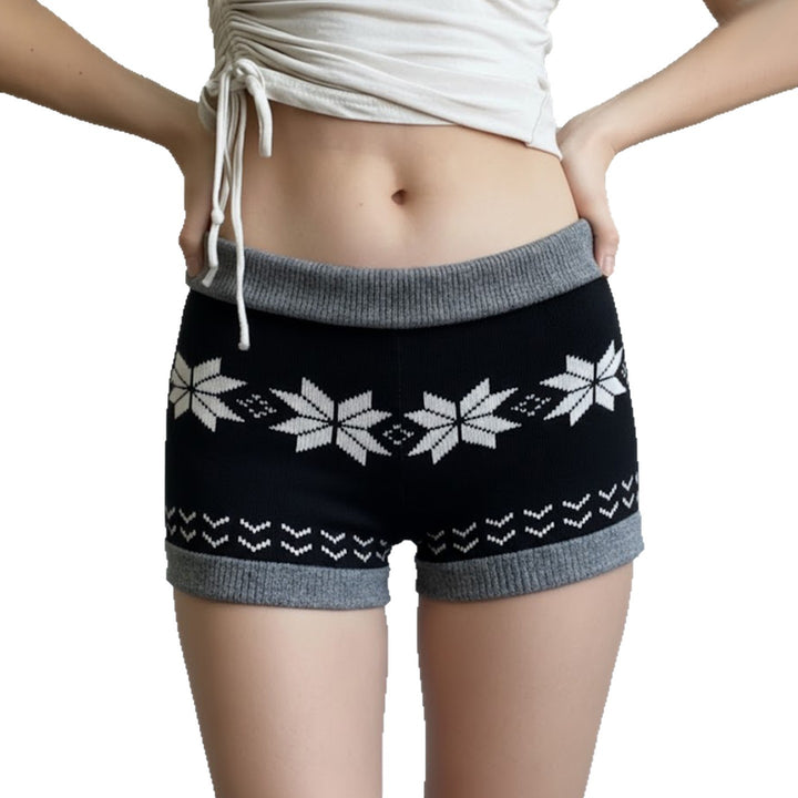 Damen Weite Freizeit-Hosen mit elastischem Bund und auffälligen Streifen Echo Archiv