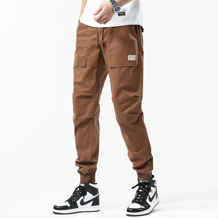 Herren Utility-Joggerhose im Tapered-Cut mit großen Klappfächern und elastischem Knöchelabschluss Echo Archiv