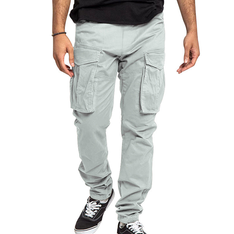 Herren Cargo-Hose mit elastischem Bund und zahlreichen Taschen Echoarchiv