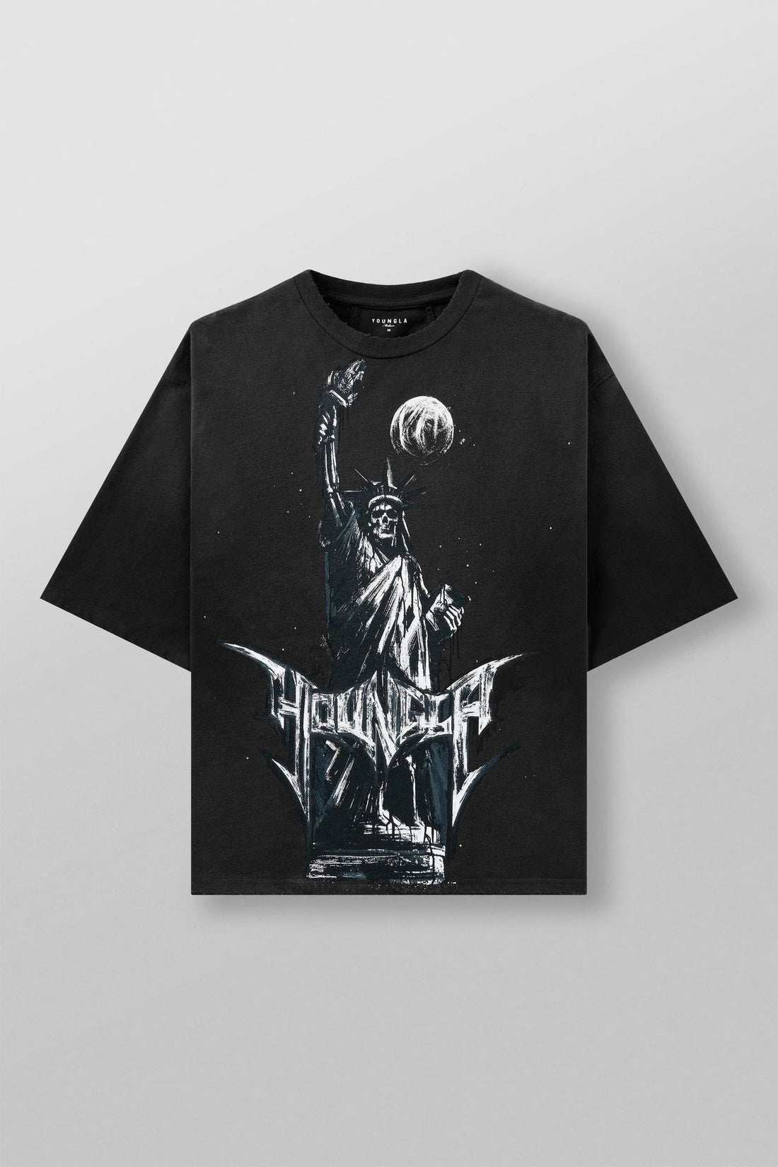 Herren Künstlerische Grafik Übergröße T-Shirt – Marzano