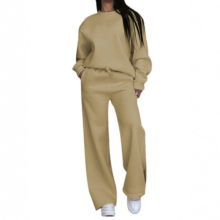 Damen nan lässiges Oversize Sweatshirt und weite Jogginghose Set Echo Archiv