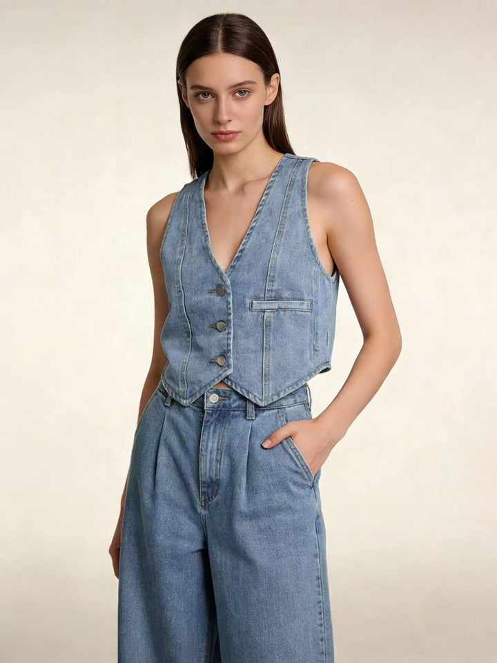 Damen Jeansexperience Weste Echo Archiv