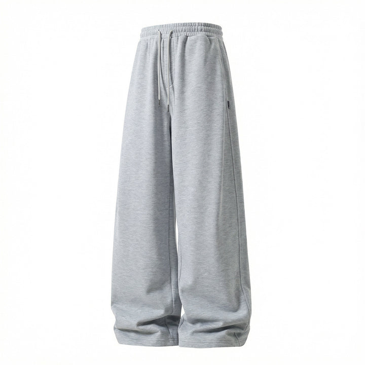 Unisex Ultrabreite French‑Terry‑Sweathose im Palazzo‑Schnitt mit elastischem Kordbund und Seitennahtdetail Echo Archiv