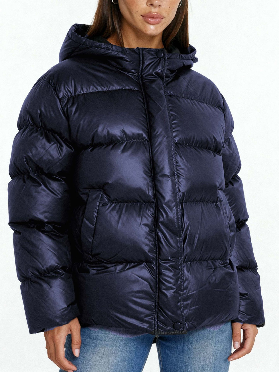 Damen Futuristische Daunenjacke – Célinea