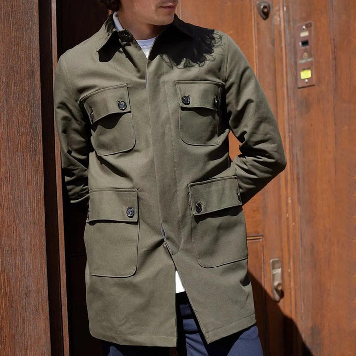 Herren modische utility Jacke mit praktischen Taschen und elegantem Design Echoarchiv