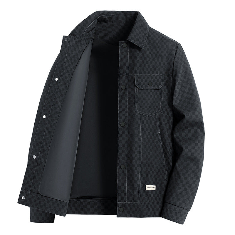 Herren Modische Checks-Jacke – Taviero