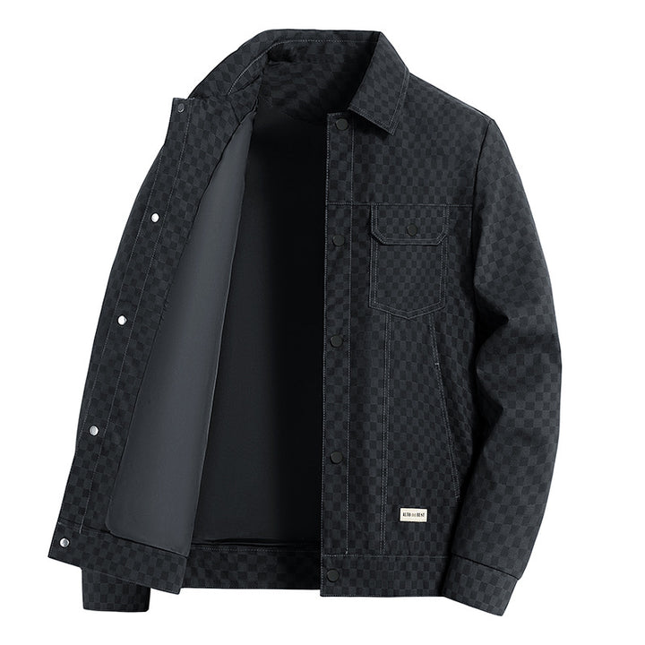 Herren Modische Checks-Jacke – Taviero