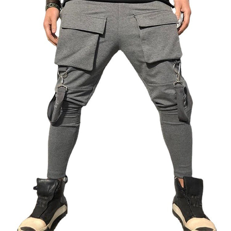 Herren Cargo-Hose mit verstellbaren Trägern Echoarchiv