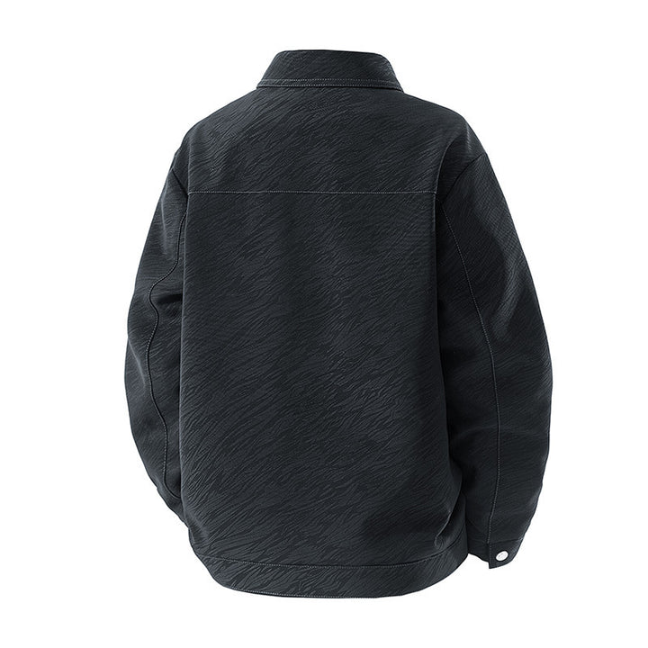 Herren Lässige Overshirt Jacke Echo Archiv
