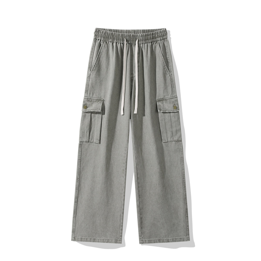 Herren Cargo-Hose im weiten Relaxed-Fit mit Tunnelzugbund und Mehrfachtaschen Echo Archiv