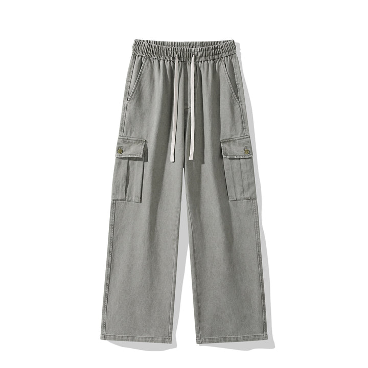 Herren Cargo-Hose im weiten Relaxed-Fit mit Tunnelzugbund und Mehrfachtaschen Echo Archiv