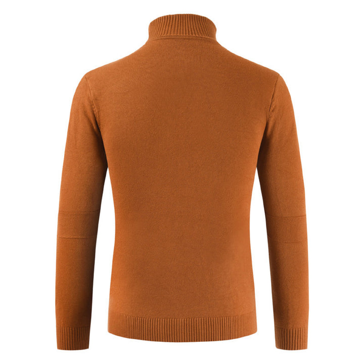 Herren Rollkragenpullover aus weichem Strickmaterial mit modernem Design Echoarchiv