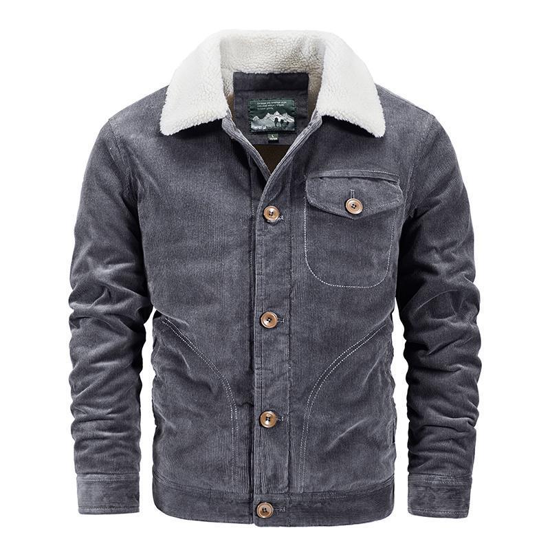 Herren Modische Cordjacke Echo Archiv