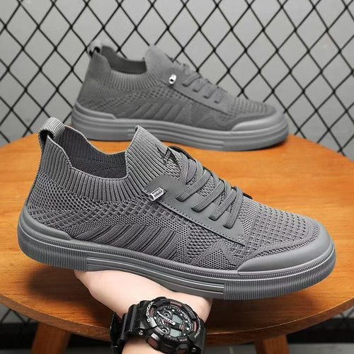 Herren Leichter gestrickter Low-Top-Sneaker mit sockenhaftem Schaft und elastischem Einstieg Echoarhiv