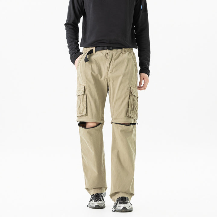 Herren Modulare Cargohose mit Reißverschluss-Beinabtrennung und Multifachtaschen Echo Archiv