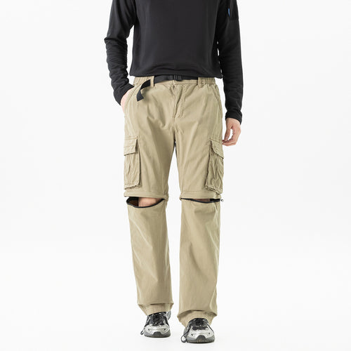 Herren Modulare Cargohose mit Reißverschluss-Beinabtrennung und Multifachtaschen Echo Archiv