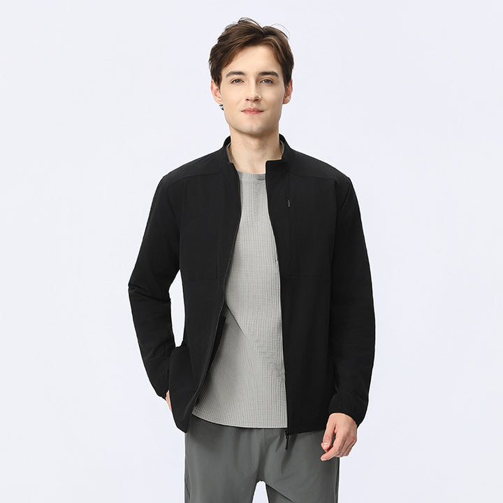 Herren Sportliche Windjacke Echoarchiv