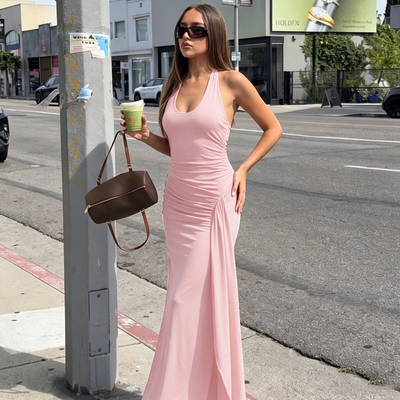 Damen Raffiniertes Wickel-Maxikleid Echo Archiv