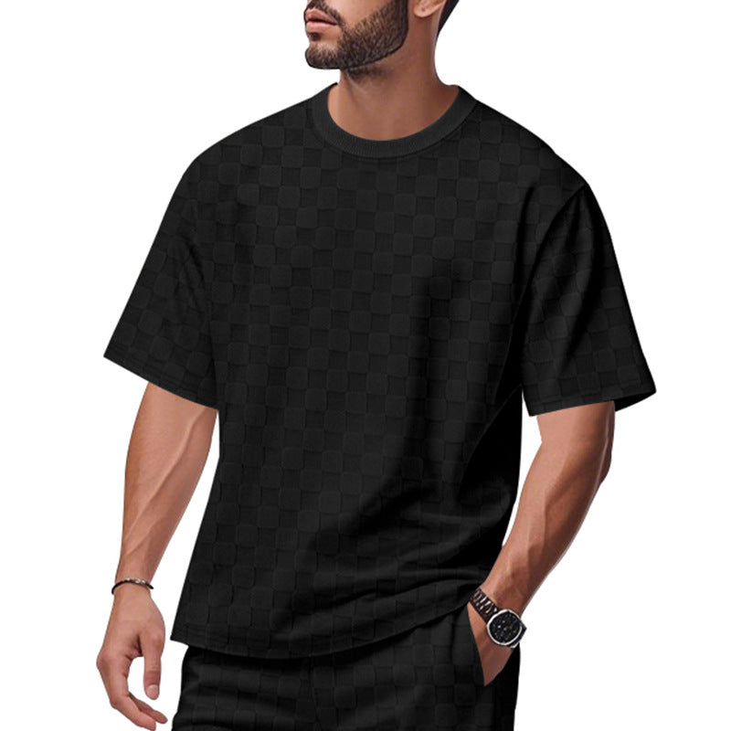 Herren Oversized T-Shirt mit modernem Design und Lockere Passform Echoarchiv