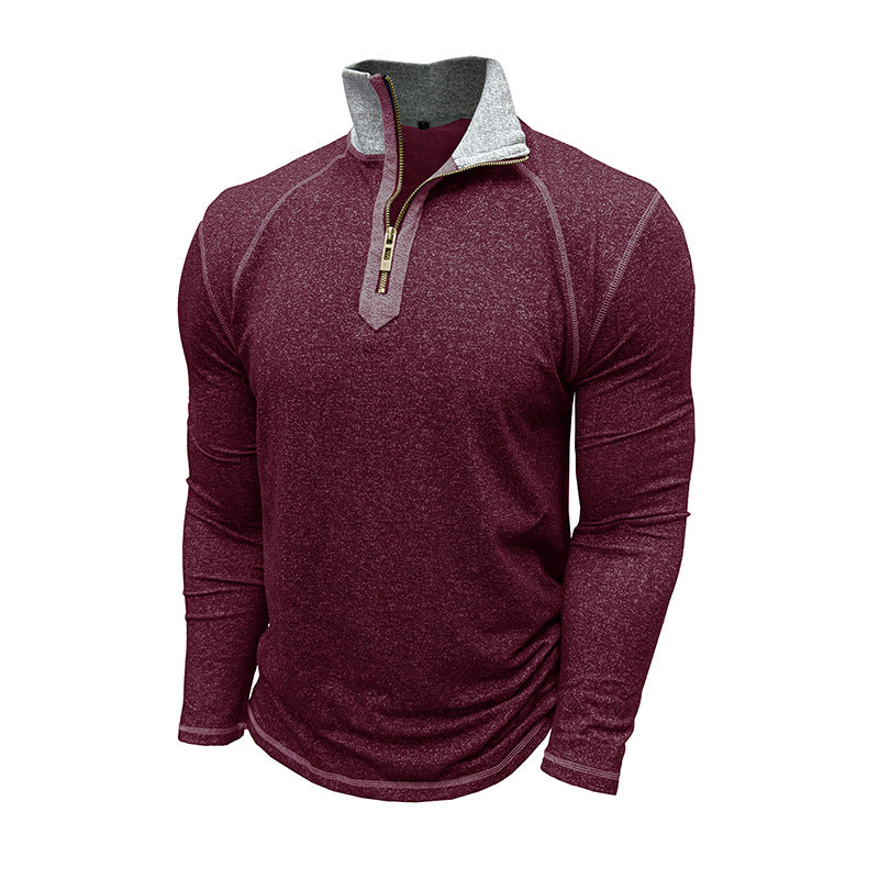 Herren Funktions-Thermo-Pullover mit Stehkragen Echoarchiv
