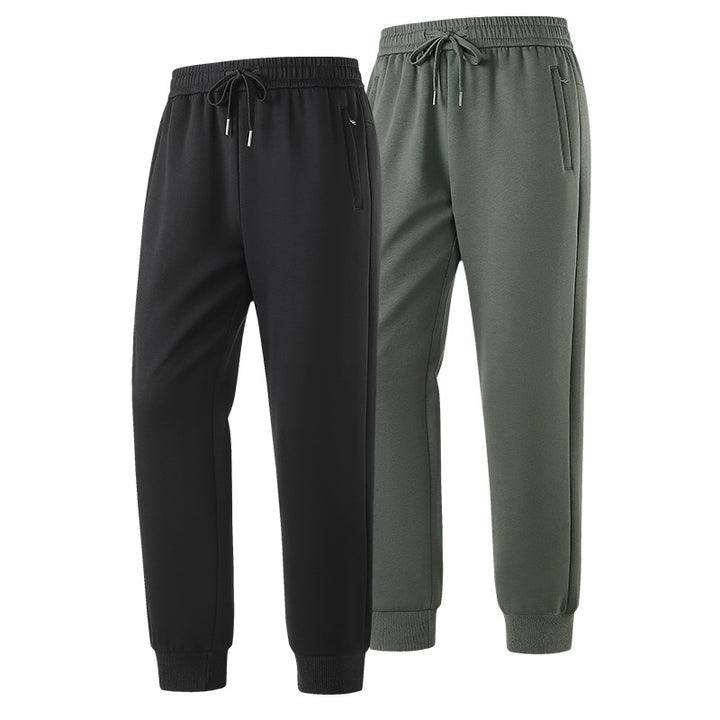 Herren Tech-Jogginghose mit elastischem Bund, Reißverschlusstaschen & Bündchen Echoarchiv
