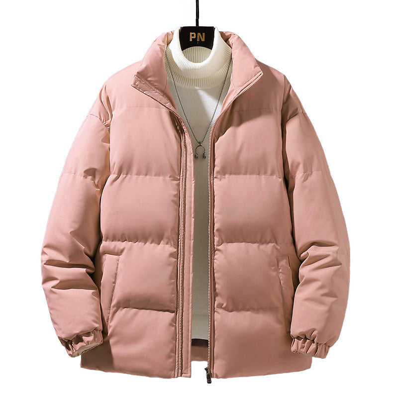 Herren Steppjacke mit hohem Kragen und elastischen Bündchen Echoarchiv