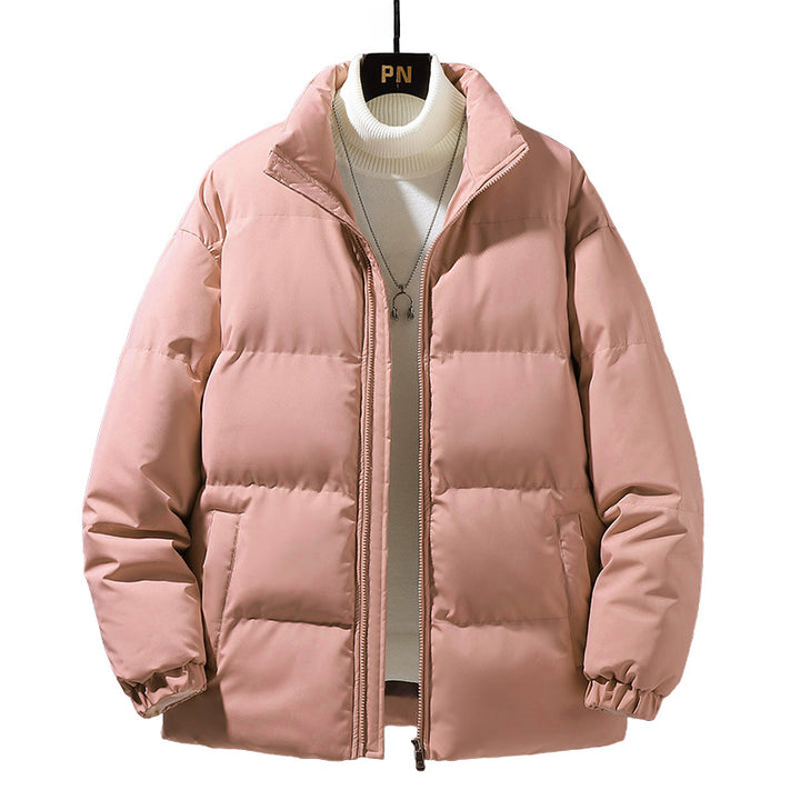 Herren Steppjacke mit hohem Kragen und elastischen Bündchen Echoarchiv
