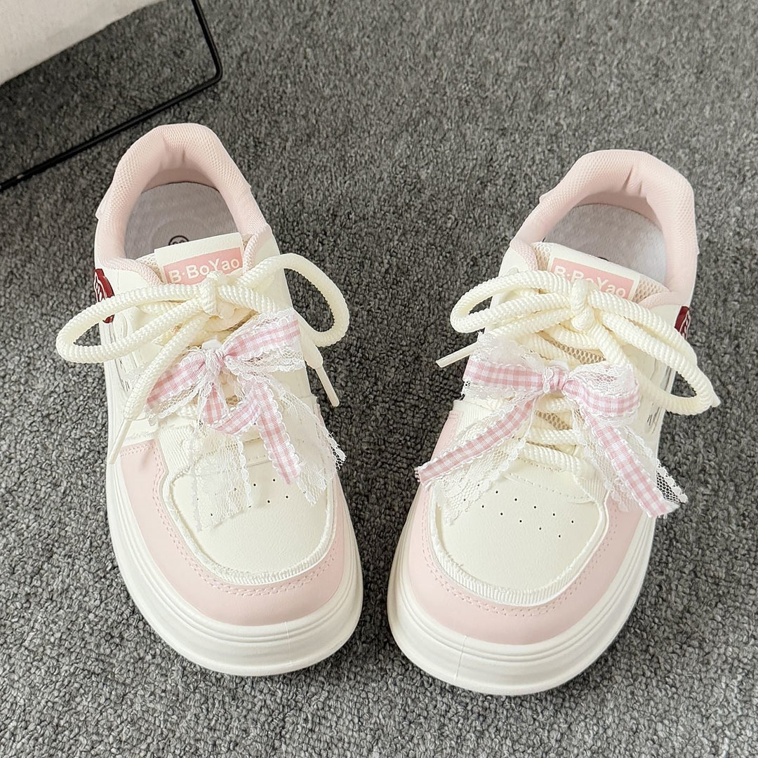 Damen Sportliche Sneakers mit verspieltem Katzenmotiv und bequemer Dämpfung Echo Archiv