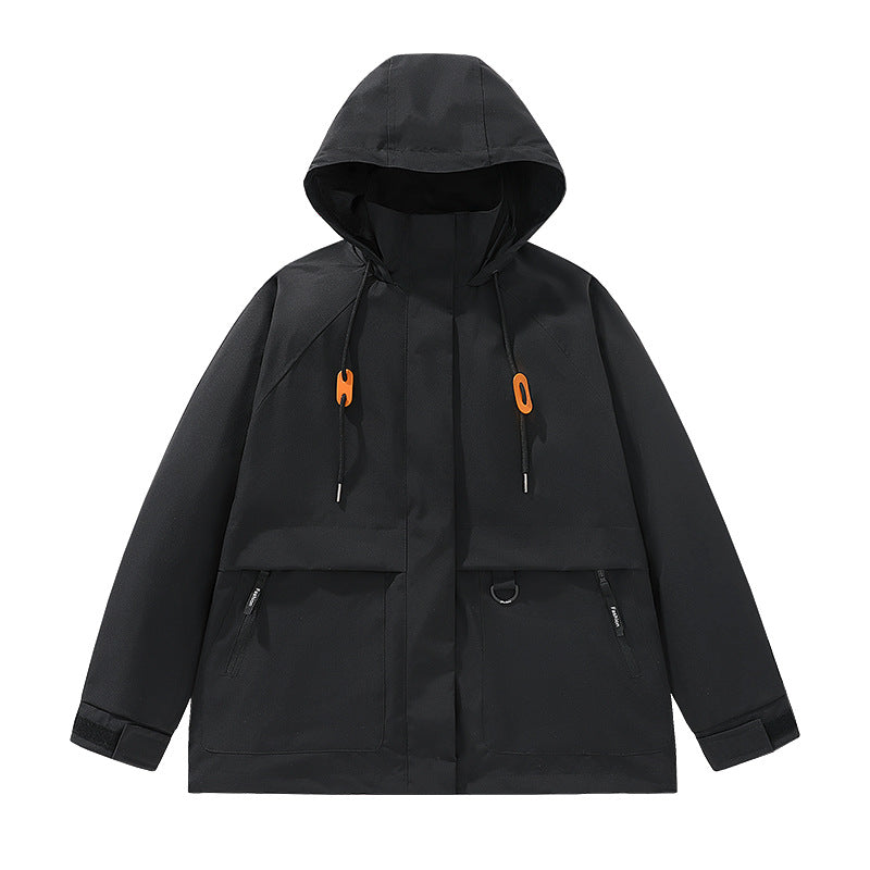 Herren Technische Wetterjacke mit praktischen Taschen Echo Archiv