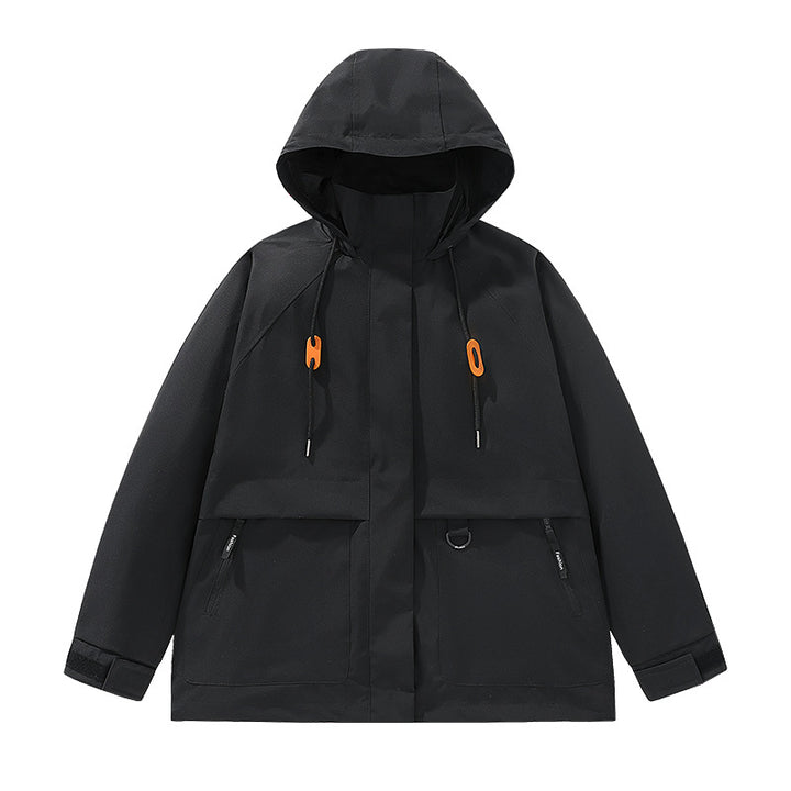 Herren Technische Wetterjacke mit praktischen Taschen Echo Archiv