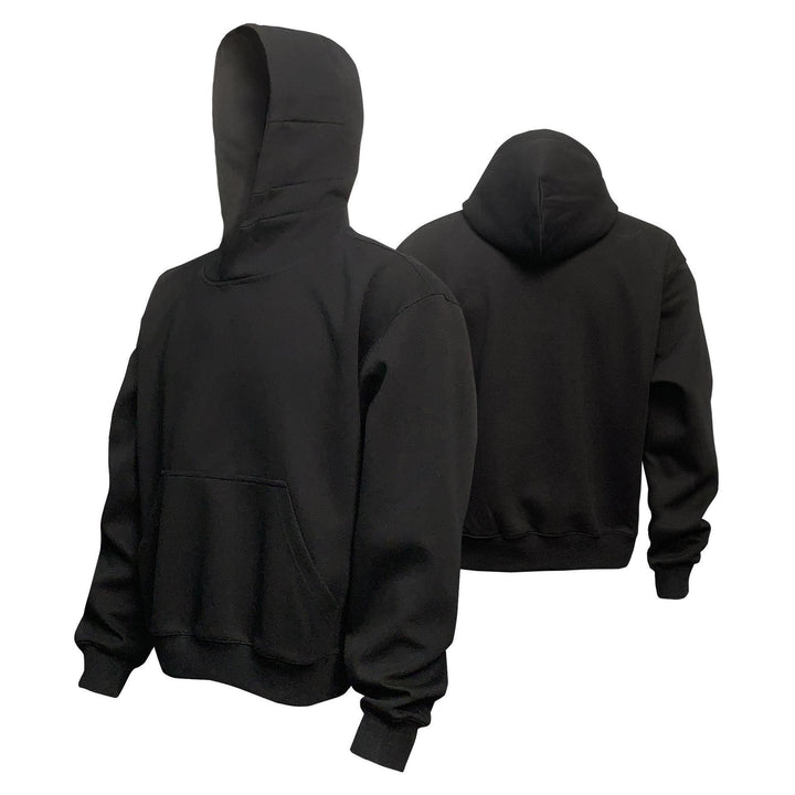 Unisex weicher Heavyweight-Oversize-Kapuzenpullover mit dreiteiliger Kapuze und verstärkter Kängurutasche Echo Archiv