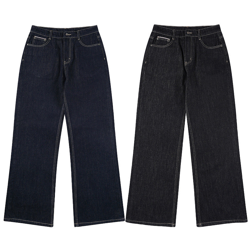 Herren weite Relaxed-Fit Jeans aus rohem Denim Echo Archiv