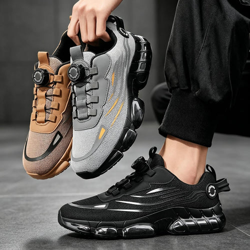 Herren Sportliche Leichtgewicht Sneakers mit innovativem Schnürsystem Echoarchiv