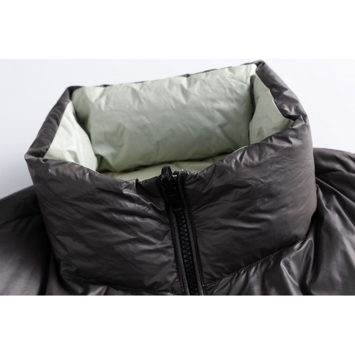 Unisex Wattierte Oversize-Steppjacke mit leichter Thermo‑Wattierung und Stehkragen Echo Archiv