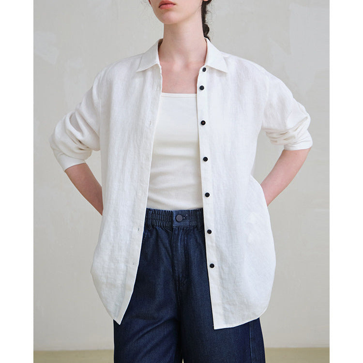 Damen Modische langärmlige Bluse Echoarchiv