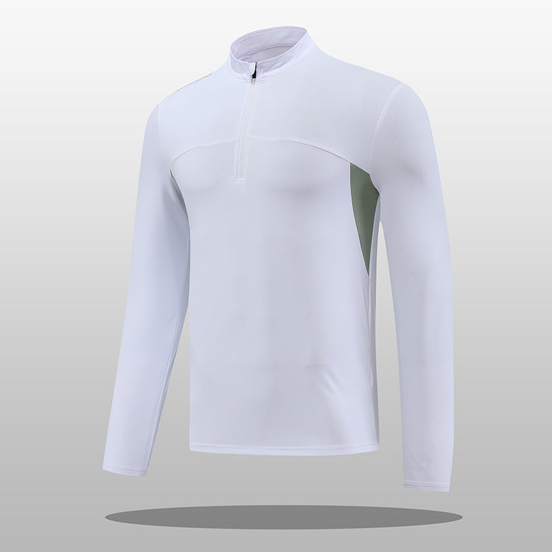 Herren Funktions-Thermoshirt mit Stehkragen und Reißverschluss Echoarchiv