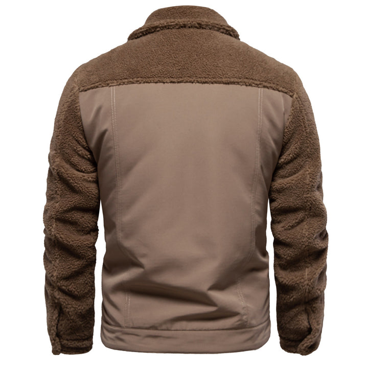 Herren gefütterte Jacke im Jeansstil Echoarchiv