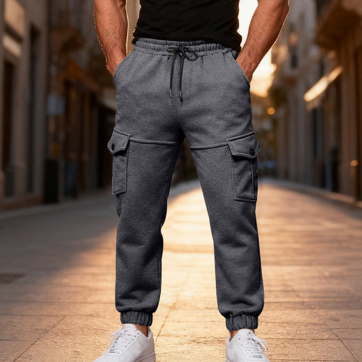 Herren Cargo-Jogginghose mit elastischem Bund und praktischen Seitentaschen Echoarchiv